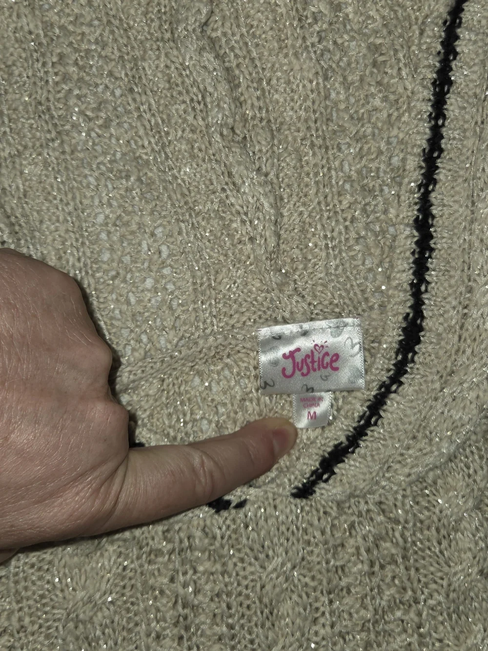 Justice soft knit